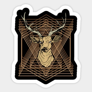 Deer friend Sticker